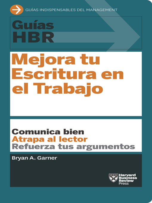 Title details for Guía HBR by Bryan A. Garner - Available